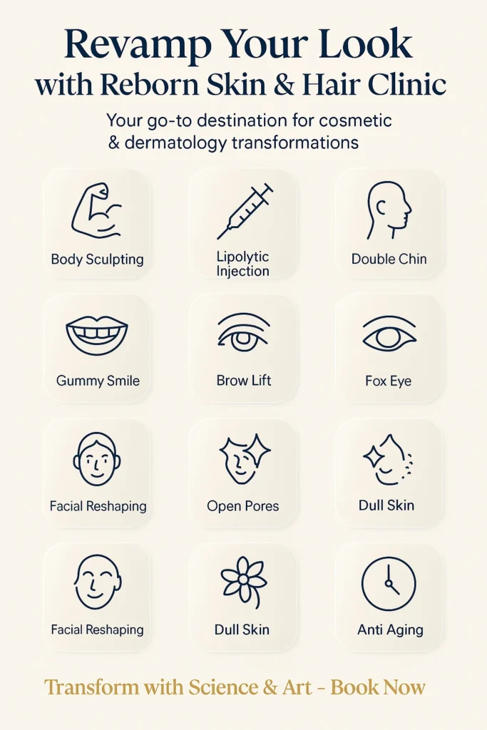 Revamp Your Appearance: The Definitive Resource for Cosmetic Procedures Offered by Pune's Reborn Skin and Hair Clinic