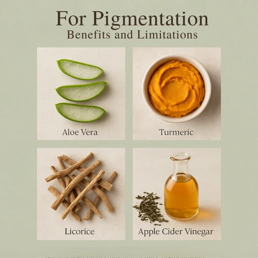natural remedies for pigmentation benefits and limitations