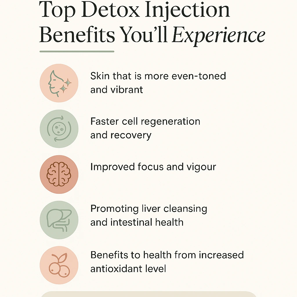 top detox injection benefits you'll experience