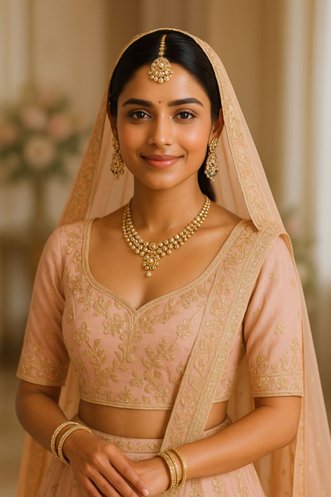 Tan free glow up of Bride