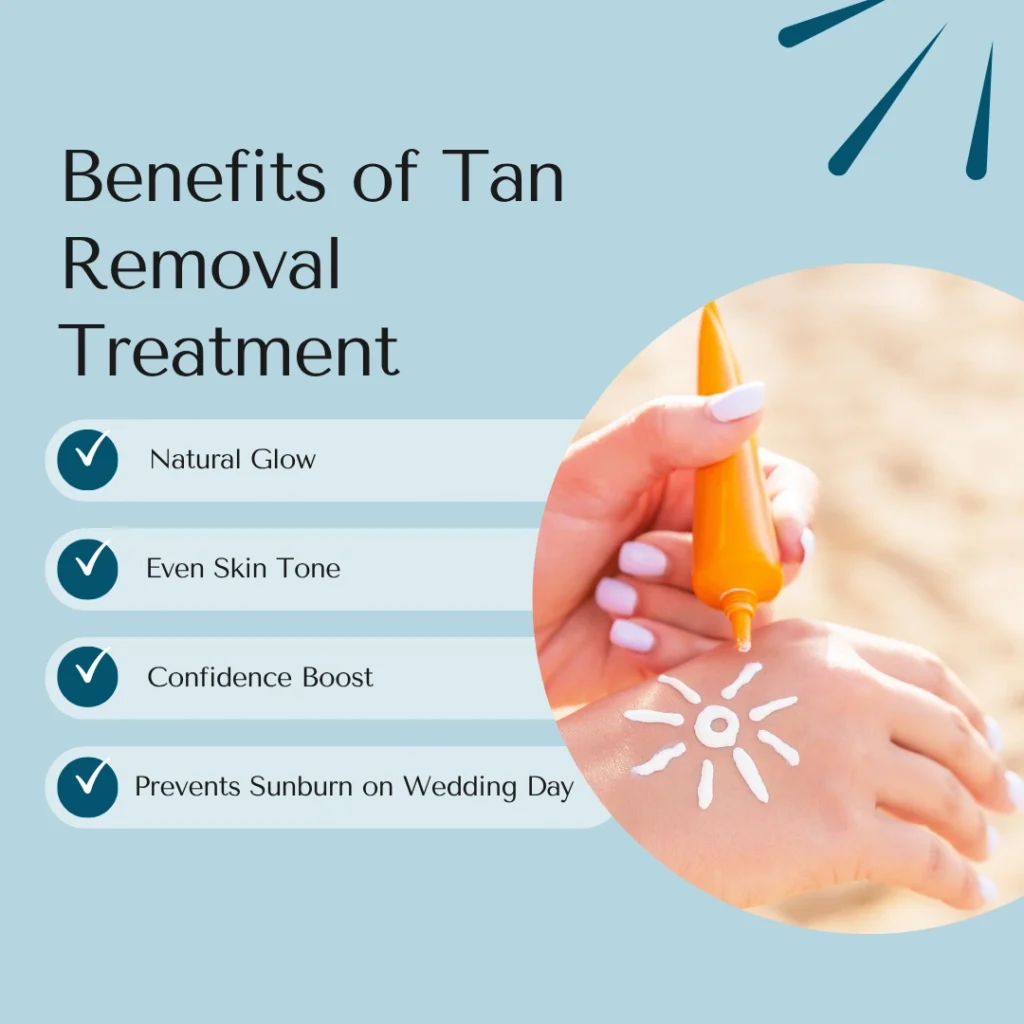 pune bride's tan-free glow-up vaishali's pre-wedding tan removal success