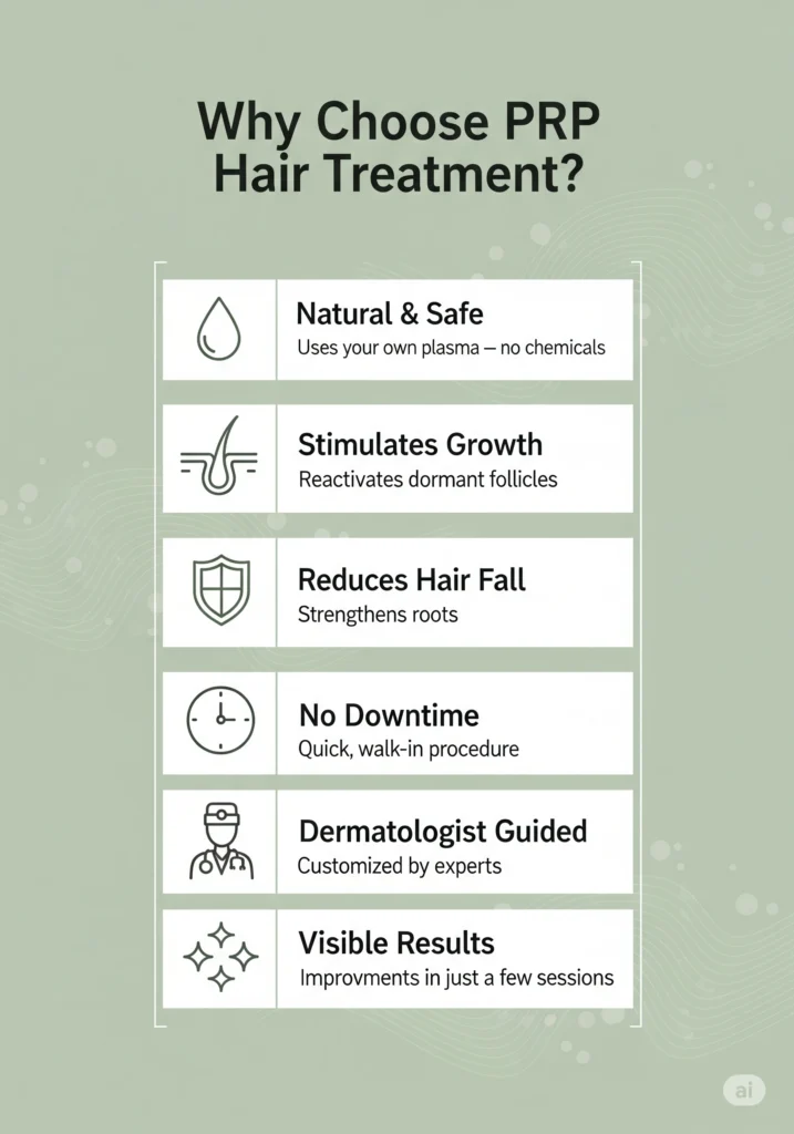 Why choose PRP hair treatment