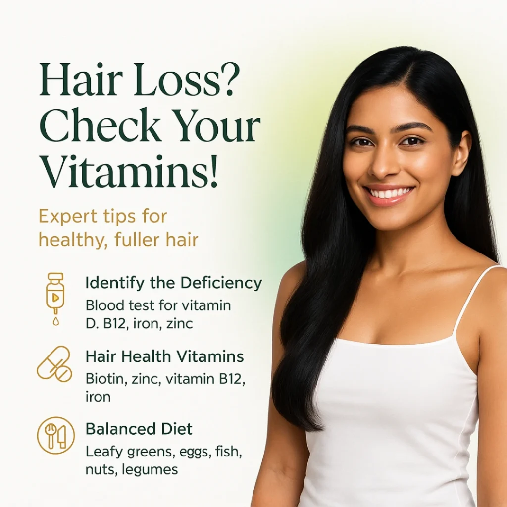 treatment for hair loss due to vitamin deficiency
