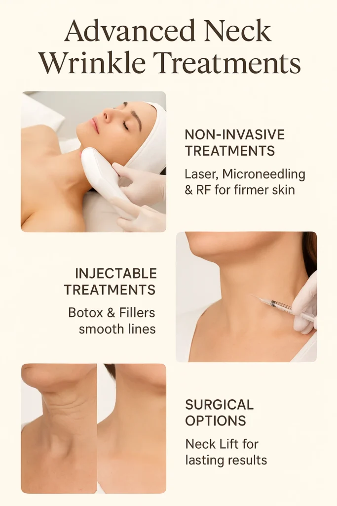Advanced Neck Wrinkle Treatments