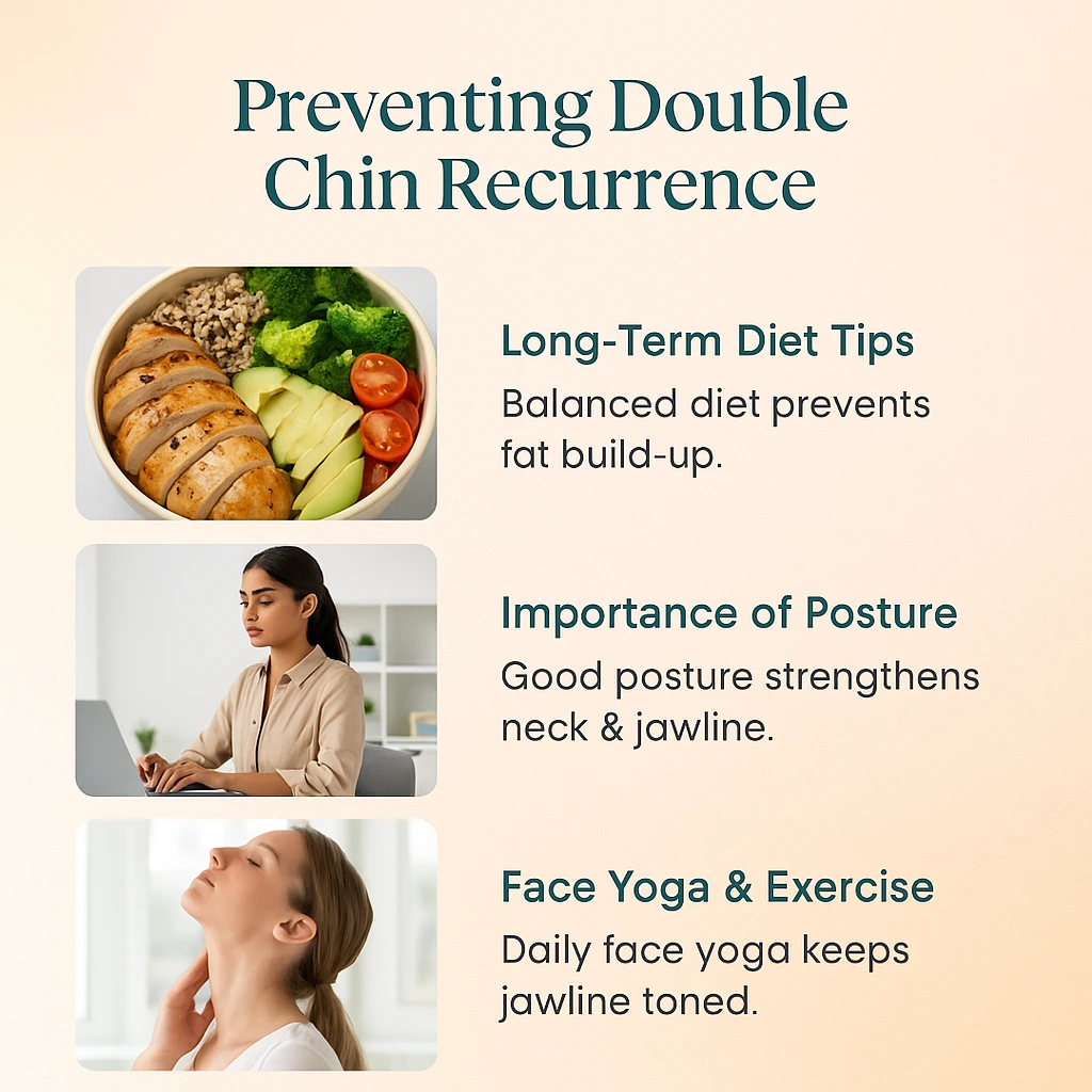 Preventing Double Chin Recurrence