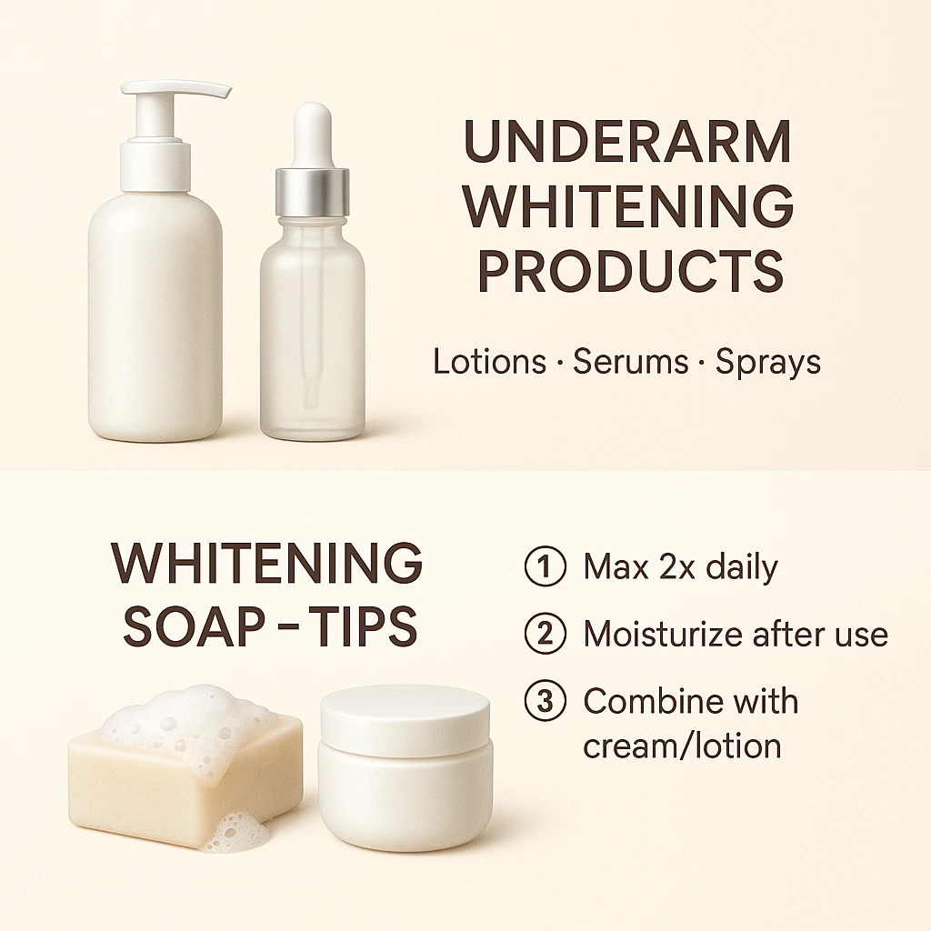 underarm whitening products