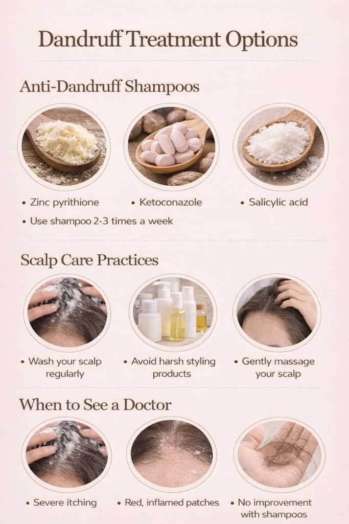 Dandruff Treatment Options