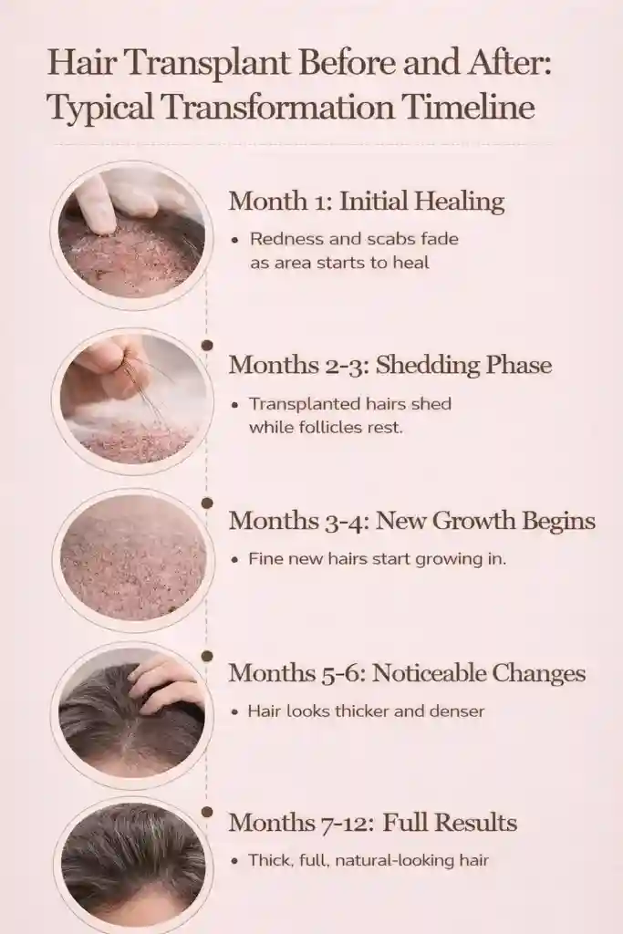 hair transplant before and after what the transformation typically looks like_IMGCentury