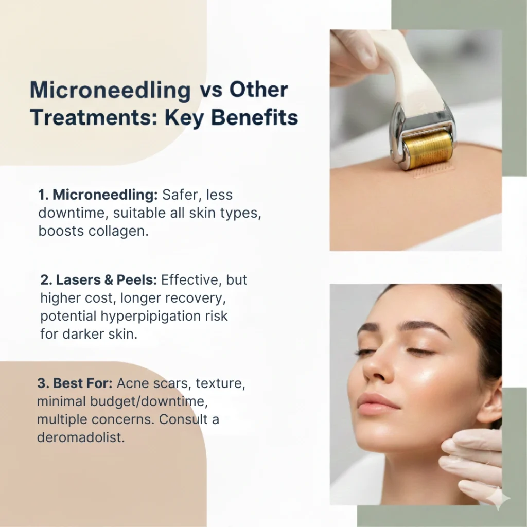 microneedling vs other treatments