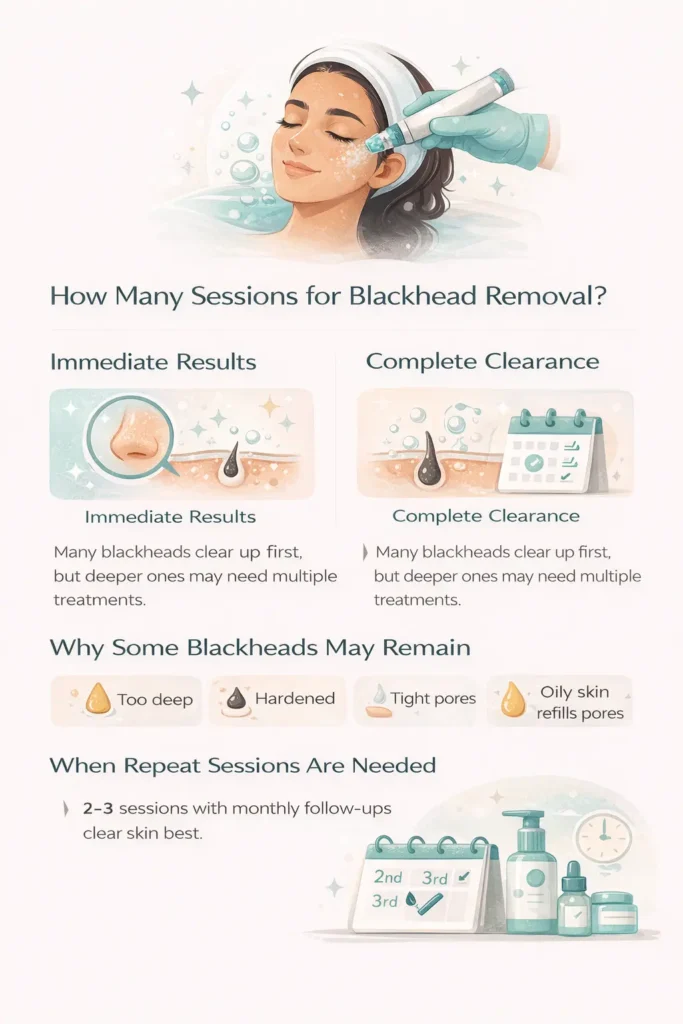 Are Blackheads Completely Removed After One HydraFacial