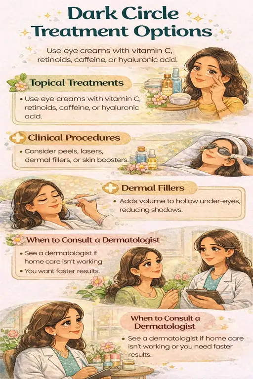 dark circle treatment options
