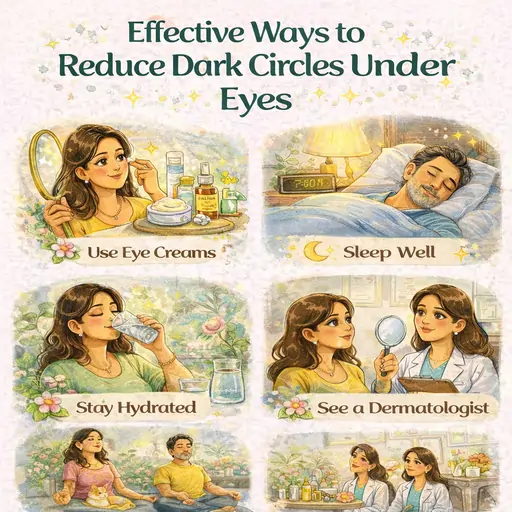 effective ways to reduce dark circles under eyes