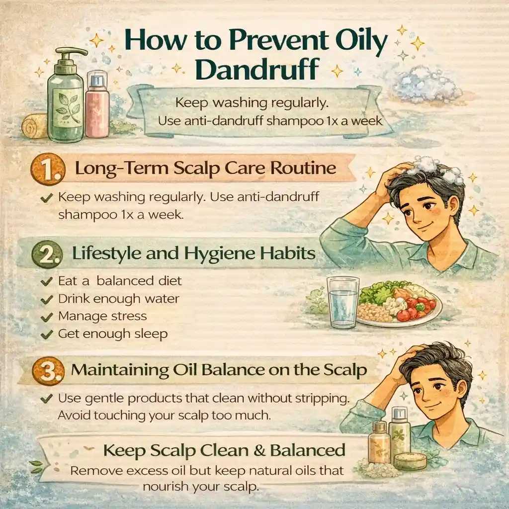 how to prevent oily dandruff from coming back_IMGCentury