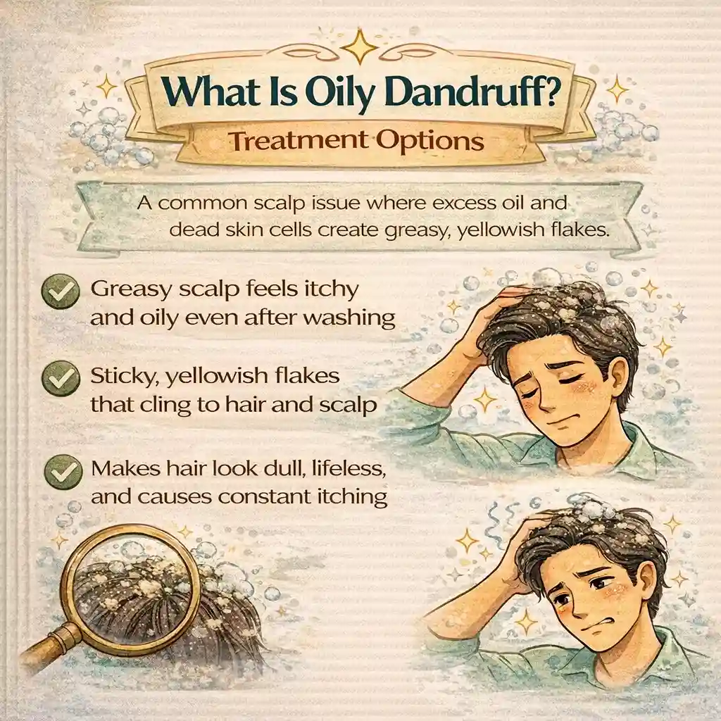 what is oily dandruff_IMGCentury