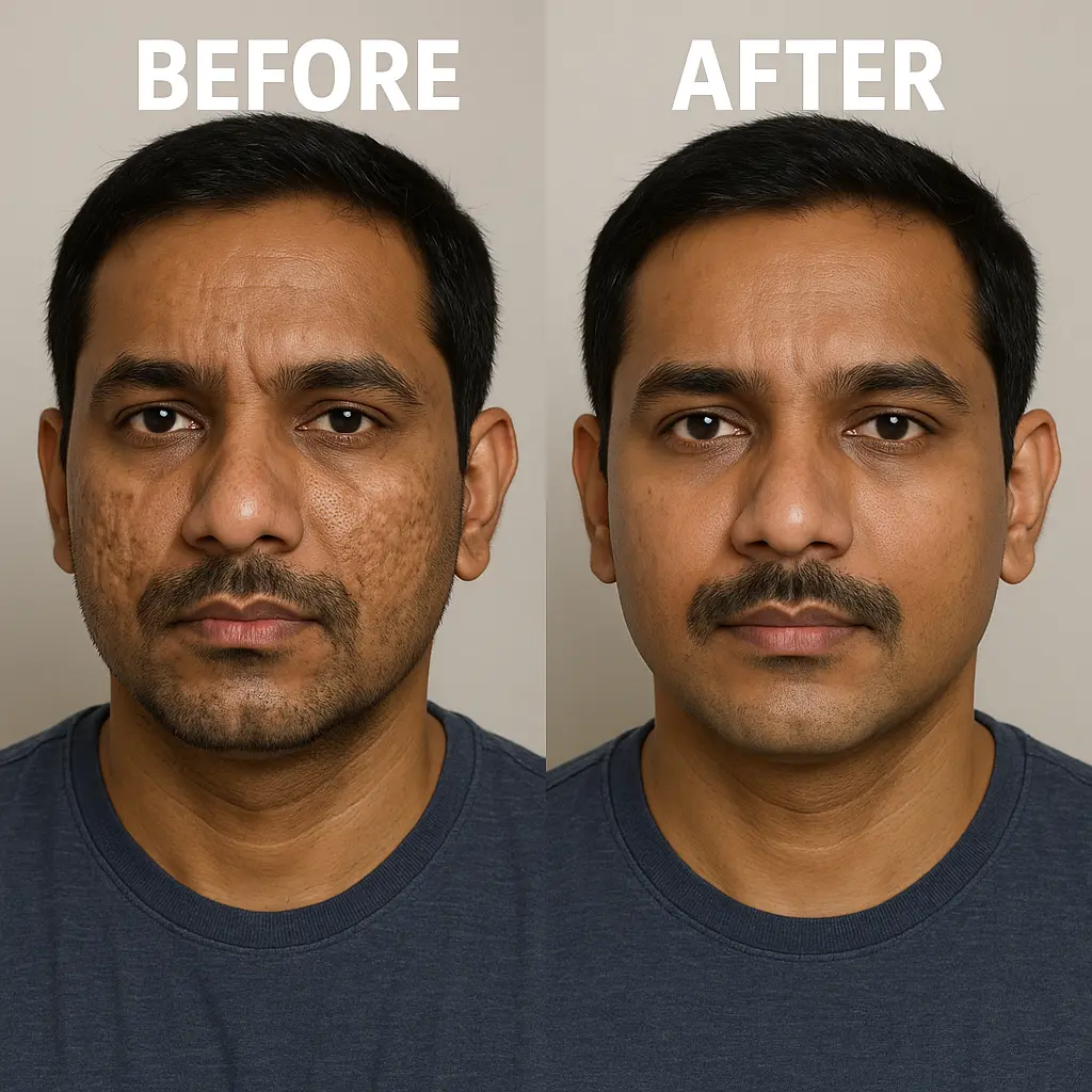 Microneedling-radiofrequency-before-after