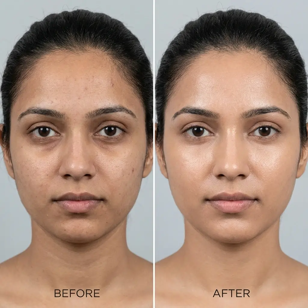skin-whitening treatment