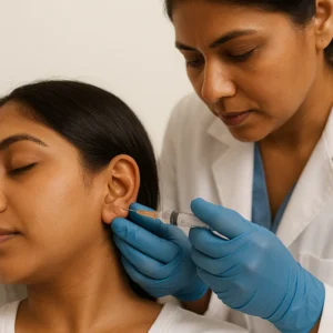 image of ear lobe